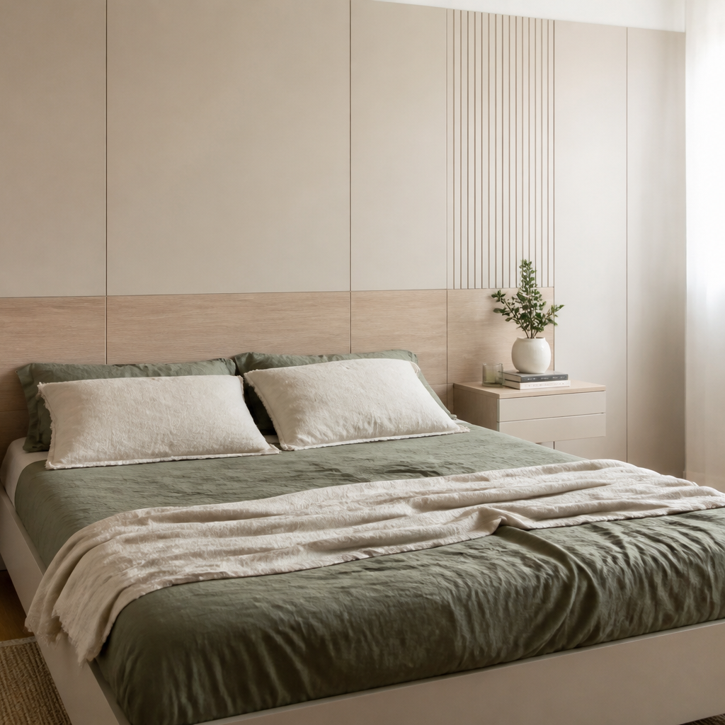 Parete Comodini integrati Rovere Atelier 3