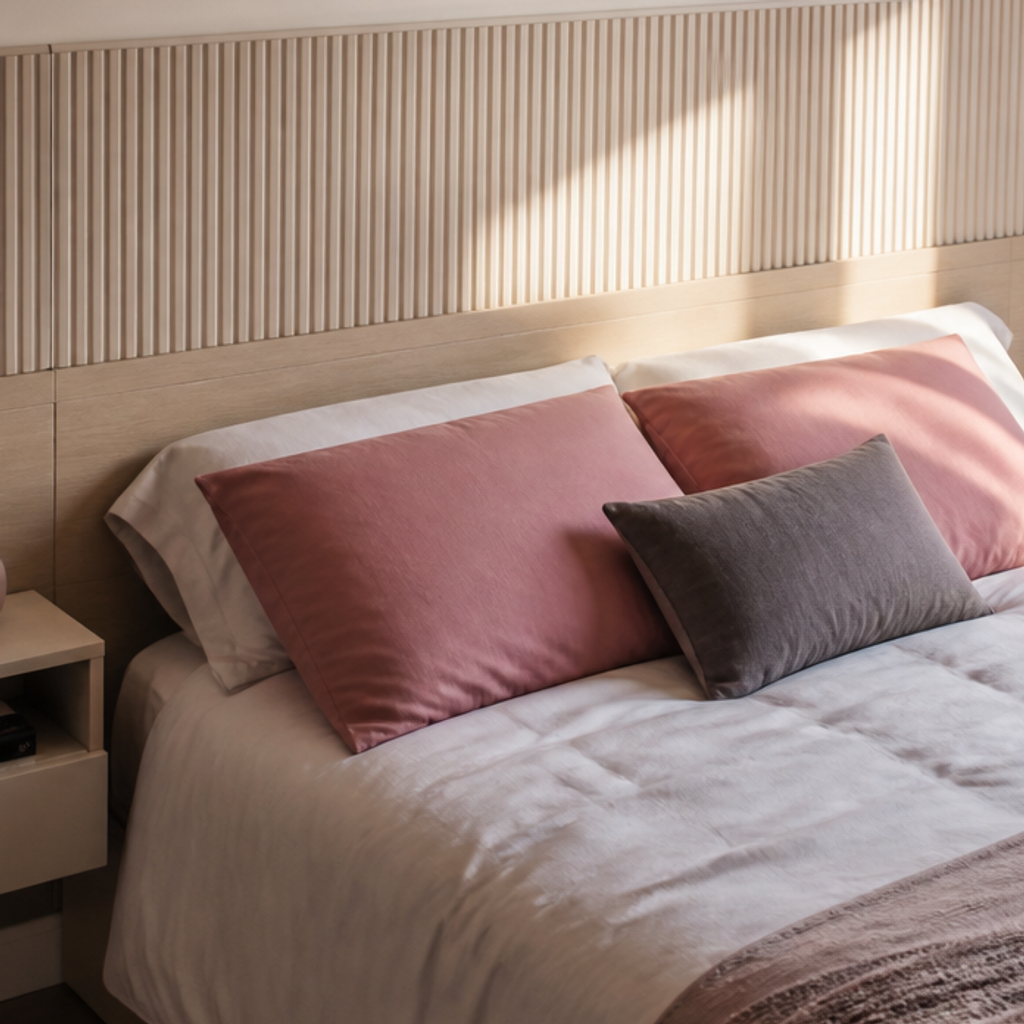 Parete Comodini integrati Rovere Linea 4