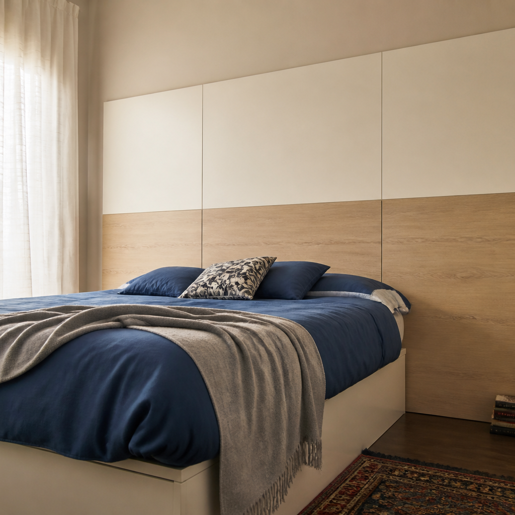 Parete Camera compact apartment Rovere Forma 1