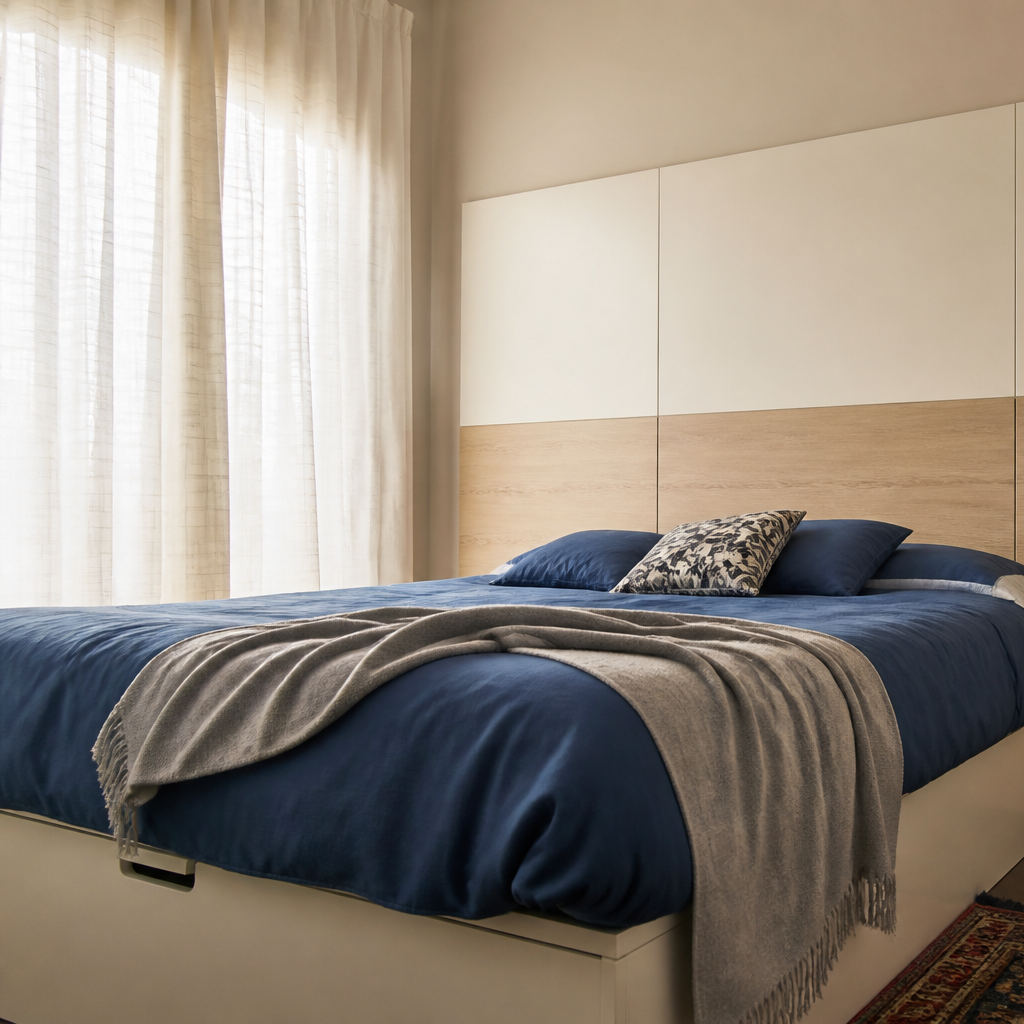 Parete Camera compact apartment Rovere Forma 2