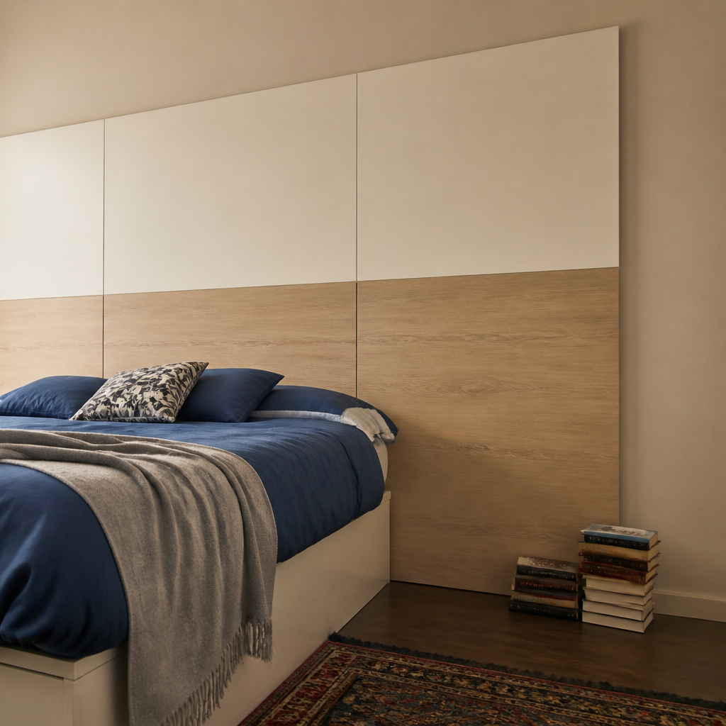 Parete Camera compact apartment Rovere Forma 3