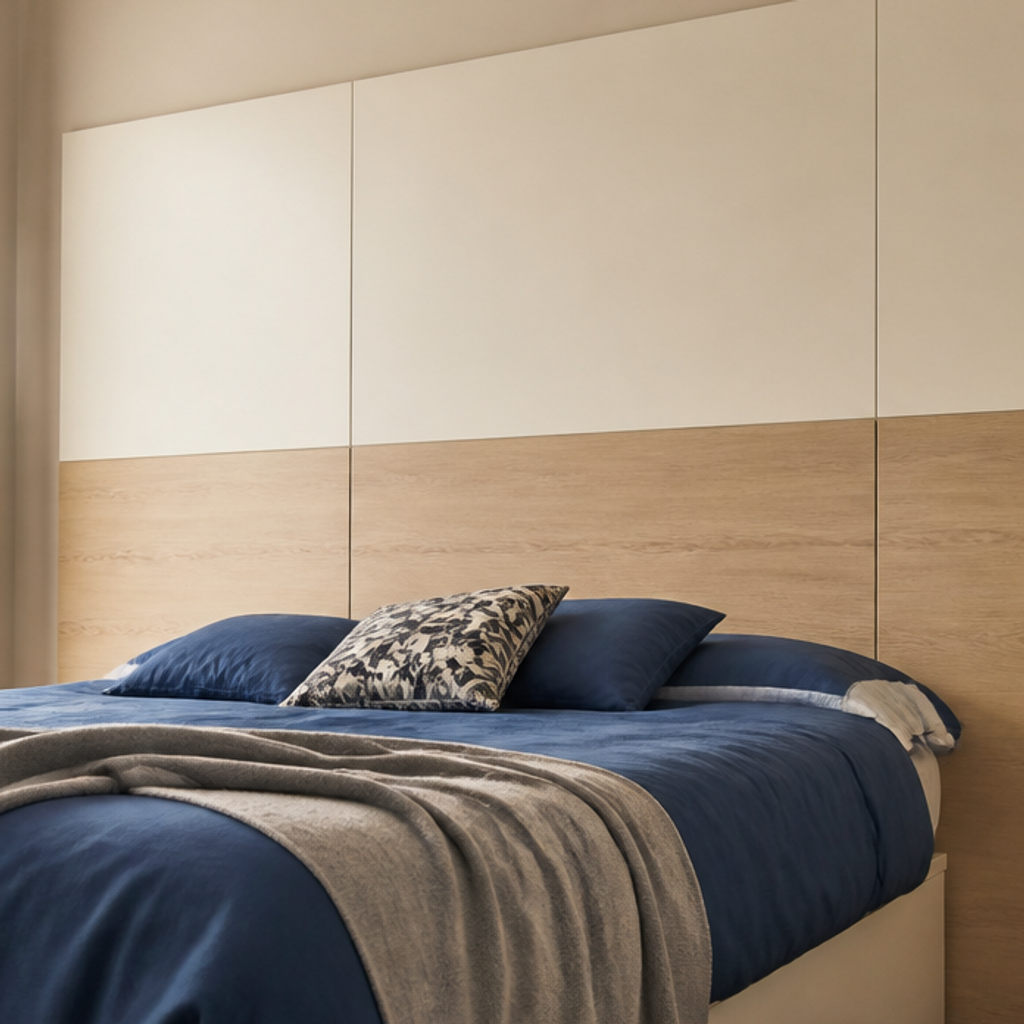 Parete Camera compact apartment Rovere Forma 4