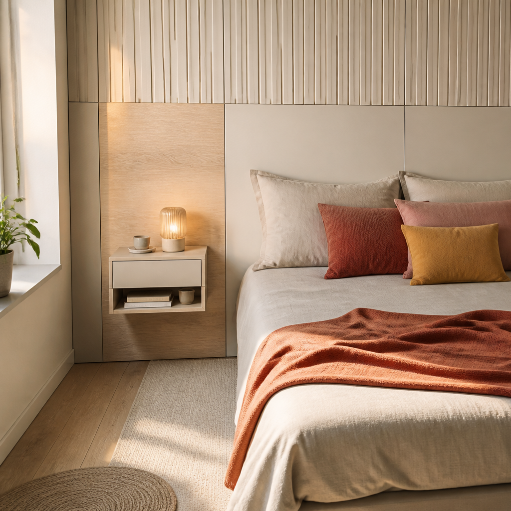 Parete Camera compact apartment Rovere Casa 2
