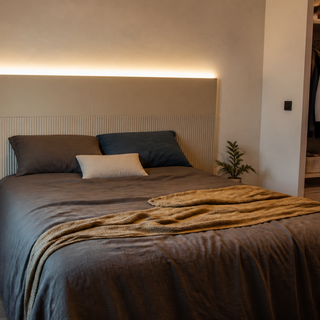 Parete Camera compact apartment Canapa Atelier 3