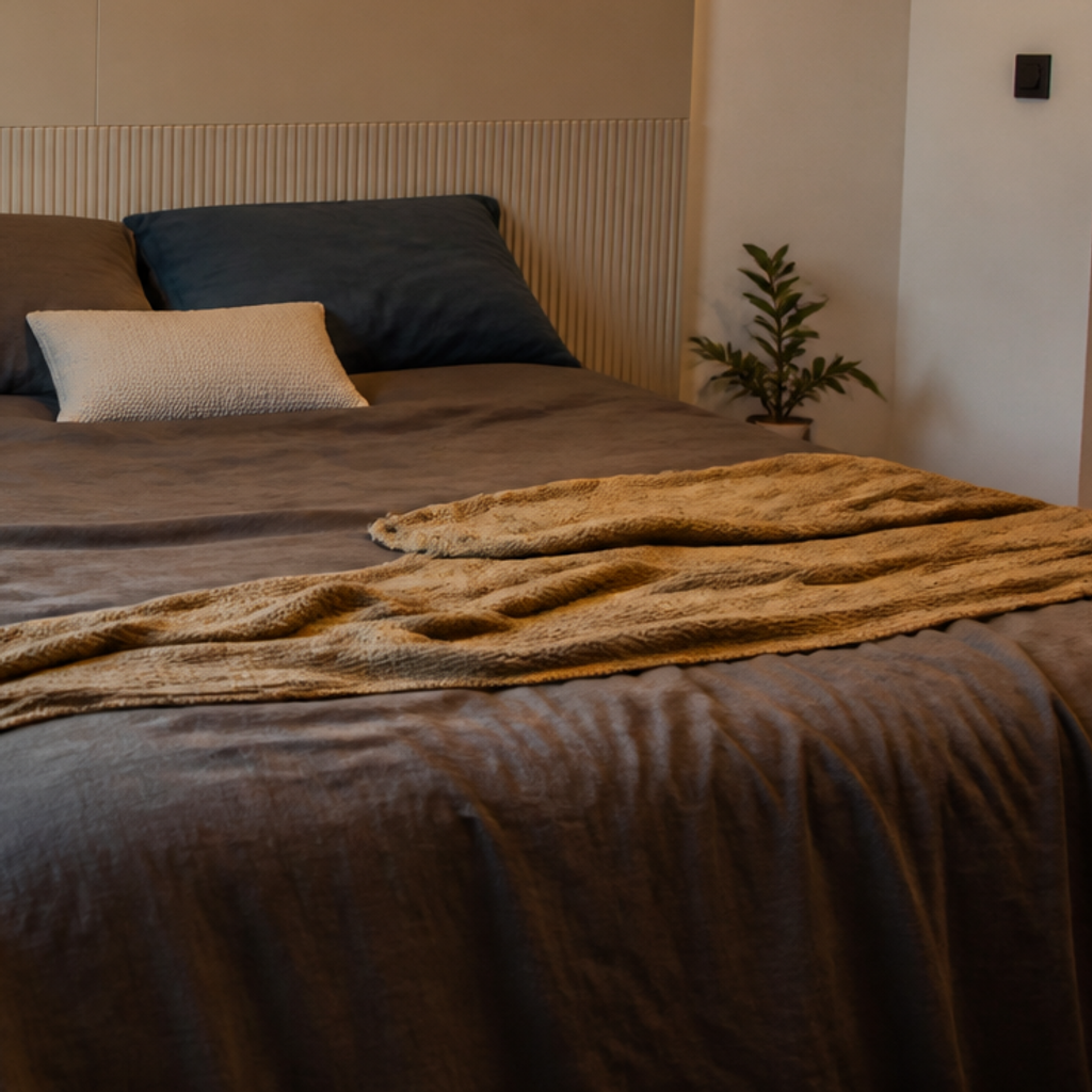 Parete Camera compact apartment Canapa Atelier 5